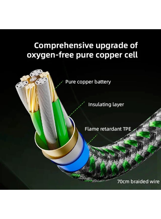 PIVA GS3PRO-W Type-C Adapter With 4 Ports 32bit Audio Support 60W Charging Power with Downward Sloping Elbow - Image 4